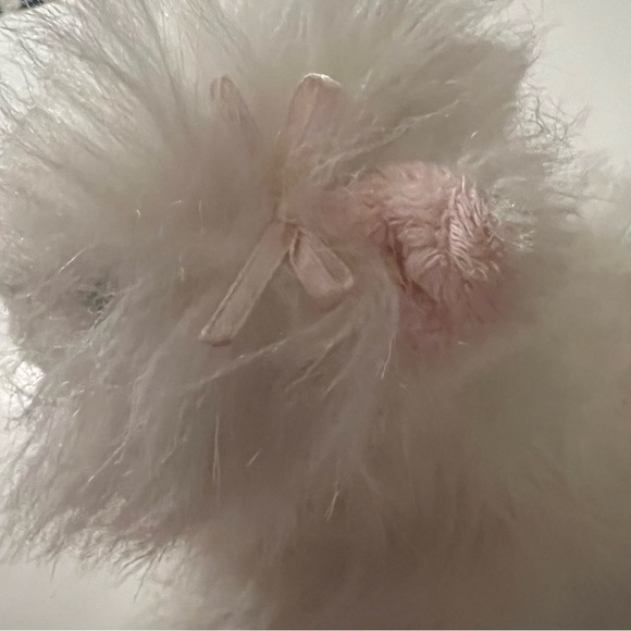 Ganz Webkinz Persian‎ Cat Kitten White Pink Bow Plush Stuffed Animal Toy No Code - Picture 4 of 9